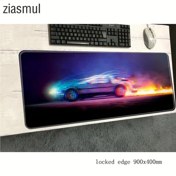 

back to the future mouse pad thick 900x400x3mm mousepads best gaming mousepad gamer anime personalized mouse pads keyboard pad