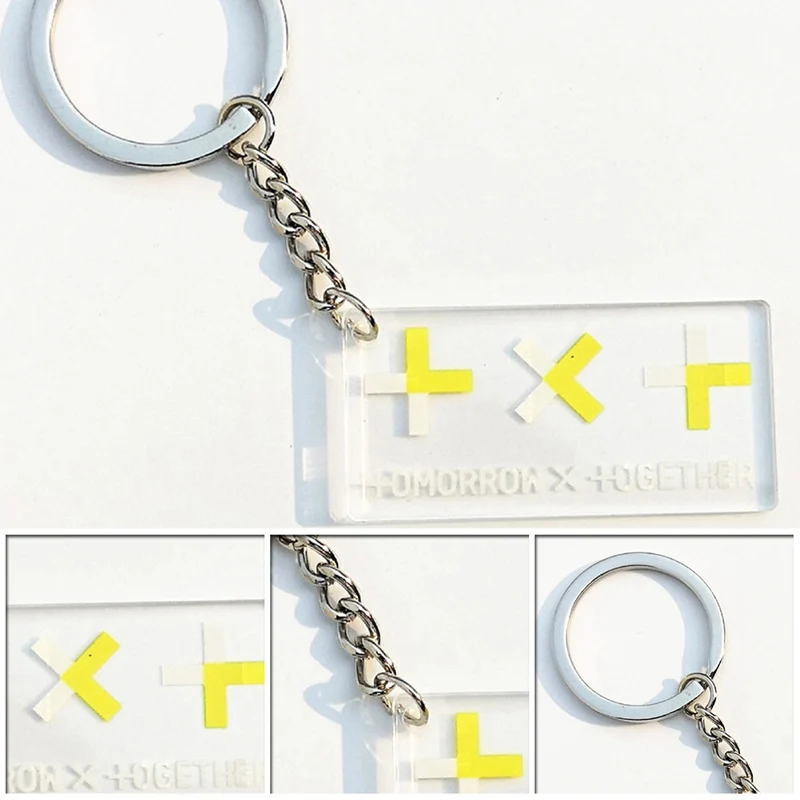 Корейский Kpop TXT TOMORROW X tomorning альбом The Dream Chapter STAR пластиковый персонализированный брелок для ключей брелок подвеска брелок