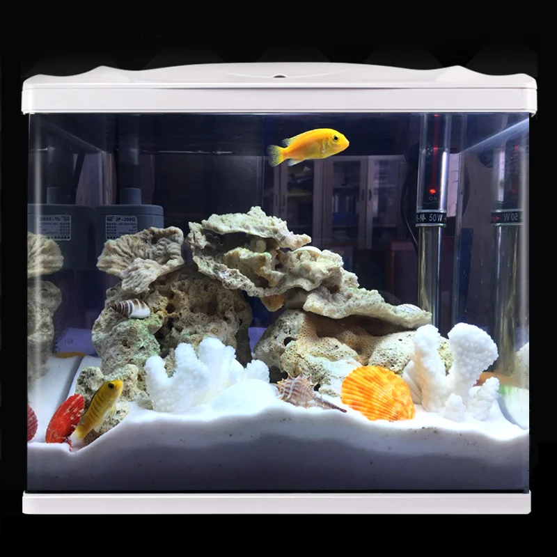 Белый коралл ветка раковины аквариума украшения аквариума пейзаж украшение для платформы средиземноморские ремесла