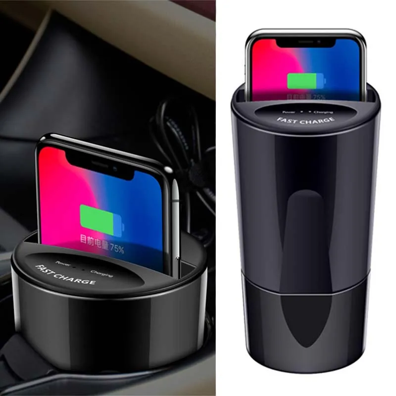 

10w Car Wireless Charger Phone Holder for iPhoneX 8 8plus MAX XR X 8 Galaxy S9 S8 S7 S6 Note8 Note5 edge Wireless Chargeing