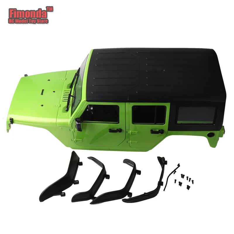 

Fimonda Plastic Car Shell 313mm Wheelbase for 1/10 RC Car Scx10 RC4WD D90 D110 Simulation Climbing Car Wrangler General Purpose