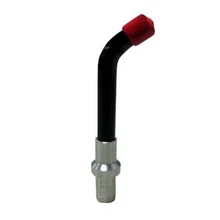 Pipe diameter 8mm Universal Dental Optical Fiber Curing Light Lamp Guide Rod Tip Glass LED Tip Black