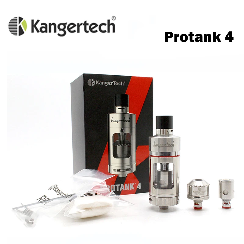 Испаритель Kanger Protank 4 Evolved бак с верхним и боковым наполнением 5 мл RBA двойной
