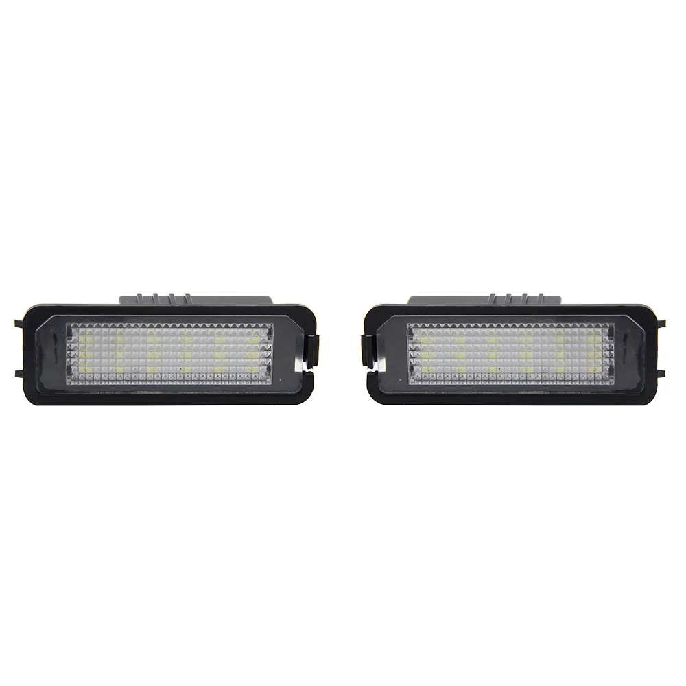 2pcs LED License Plate Lights 5W 240LM 6000K For Volkswagen VW JETTA