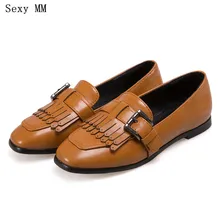 Туфли-оксфорды без шнуровки; женские лоферы на плоской подошве; женская повседневная обувь на плоской подошве; мягкая удобная обувь размера плюс 33-40, 41, 42, 43