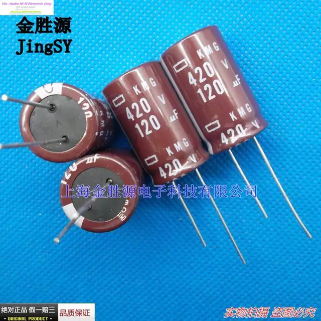Buy 200PCS NIPPON Japanese capacitor 420V120UF 18*30