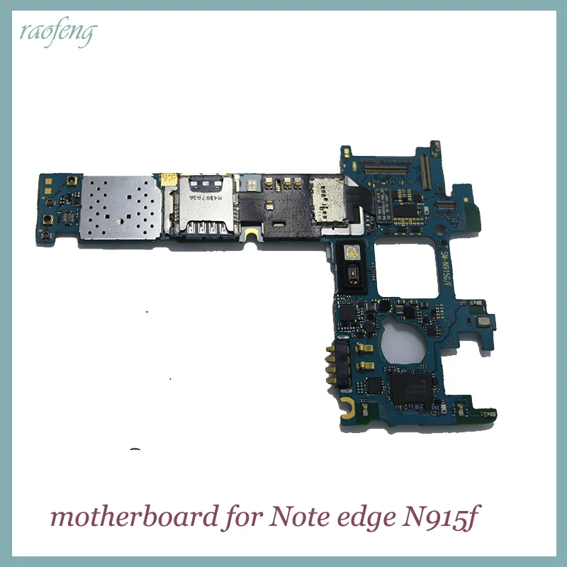 Материнская плата Raofeng для Samsung Note edge N915f оригинальная разблокированная