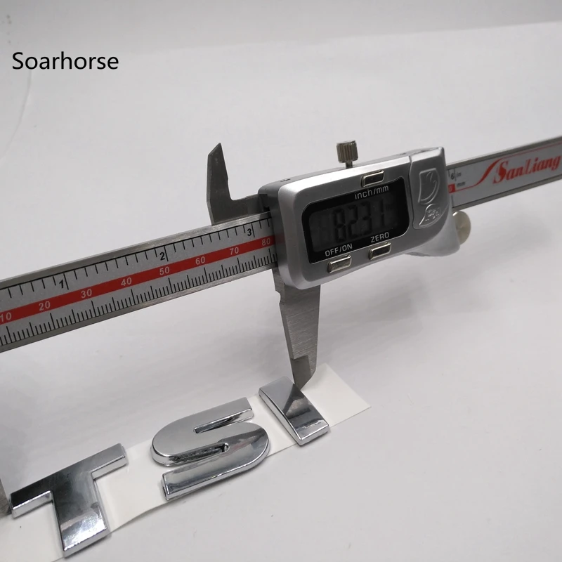 Soarhorse стикер автомобиля для Фольксваген Touareg TDI TSI задний багажник Логотип эмблема наклейка