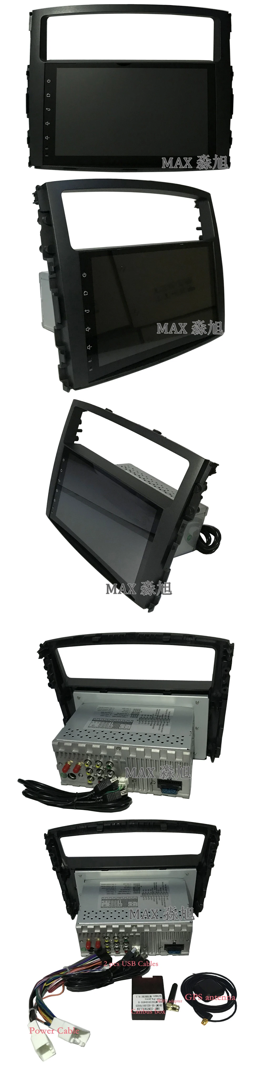 Best MAX Android 8.1.0 Car DVD For Mitsubishi PAJERO V97 2006 2007 2008 2009 2010 2011 2012 2013 2014 2015 Radio RDS GPS Free Map SWC 15