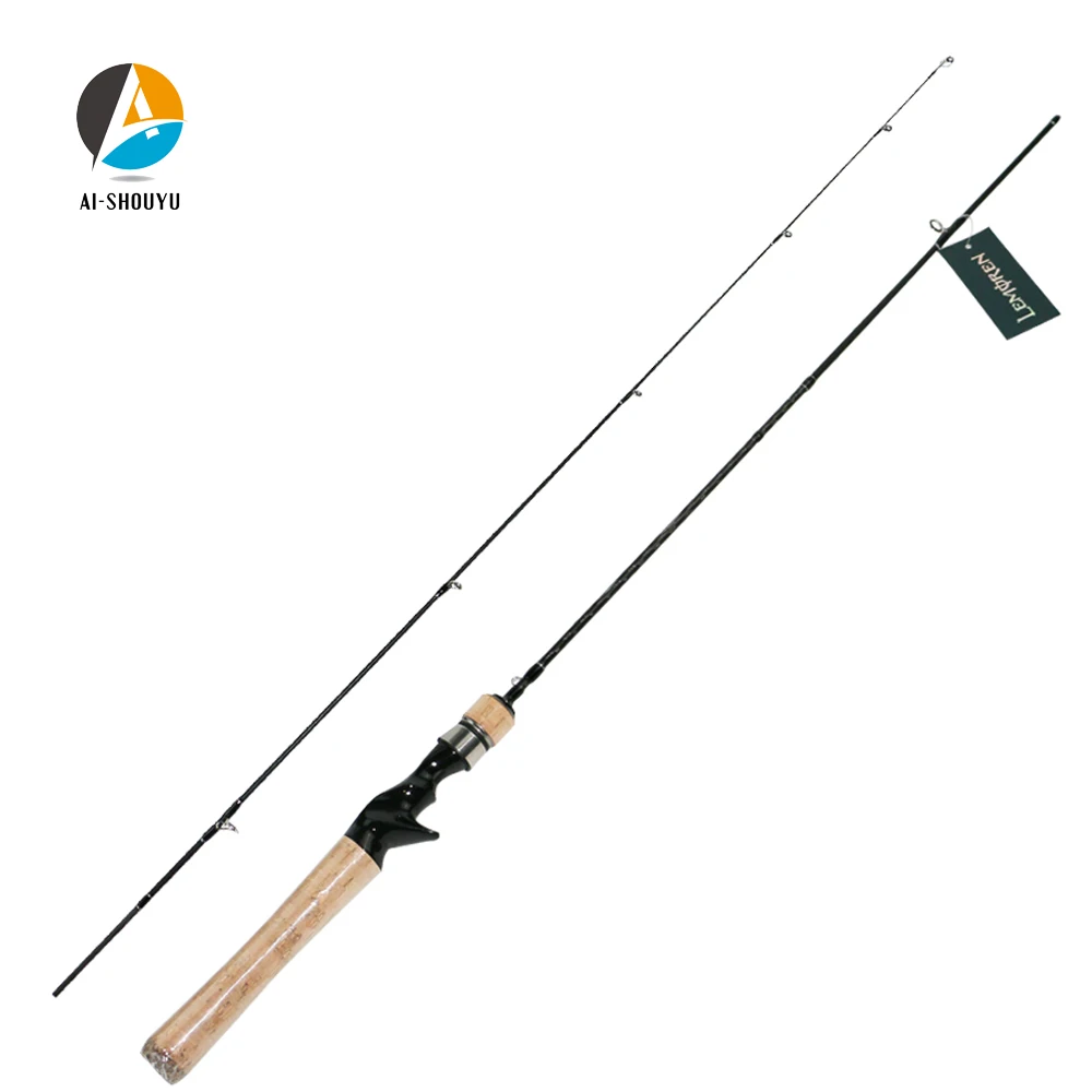 

AI-SHOUYU UL Spinning Rod Solid tip 1.68m Fast Action Carbon Rod net weight 91g for Light Jigging Fishing Rod 562UL 2-10g 2-8LB