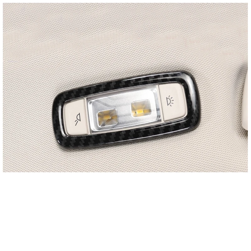 

Lsrtw2017 Carbon Fiber Car Rear Reading Light Frame for Bmw X3 2018 2019 2020