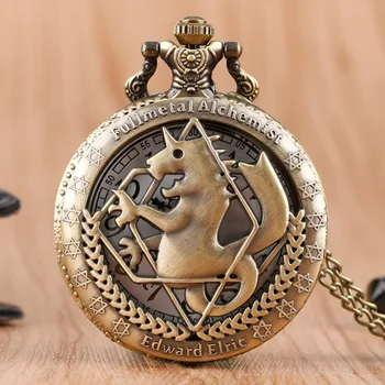 Quartz Pocket Watch Men Vintage Alice In Wonderland Watch Men Compass Rabbit Flower Key Necklace Chain Fashion Bronze Clock Male alice in wonderland necklace fashion bronze chain women rabbit drink me tag quartz pocket watch retro vintage cute gift