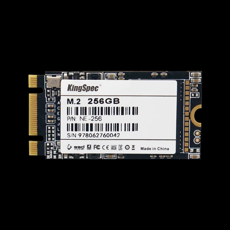 2019 NEW kingspec M.2 PCIE NVME 22*42 SSD 256GB Solid