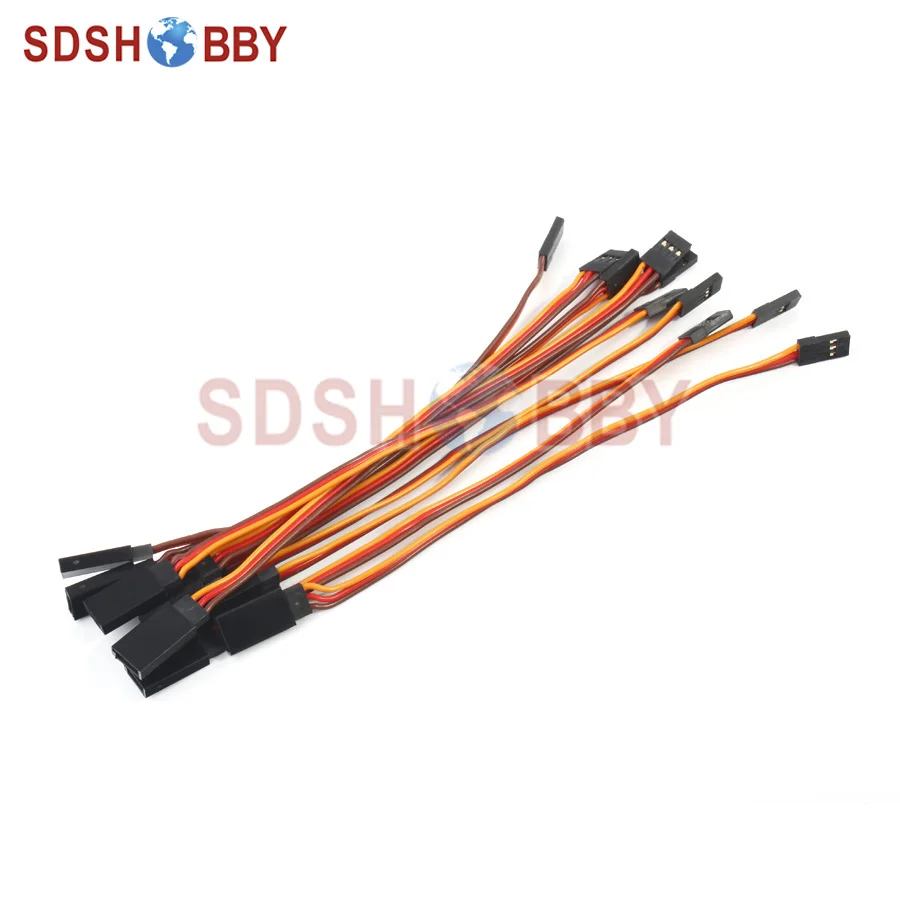 10 шт. * 22 #/22AWG сверхмощный сервоудлинитель плоский кабель 150 мм|servo extension|servo extension