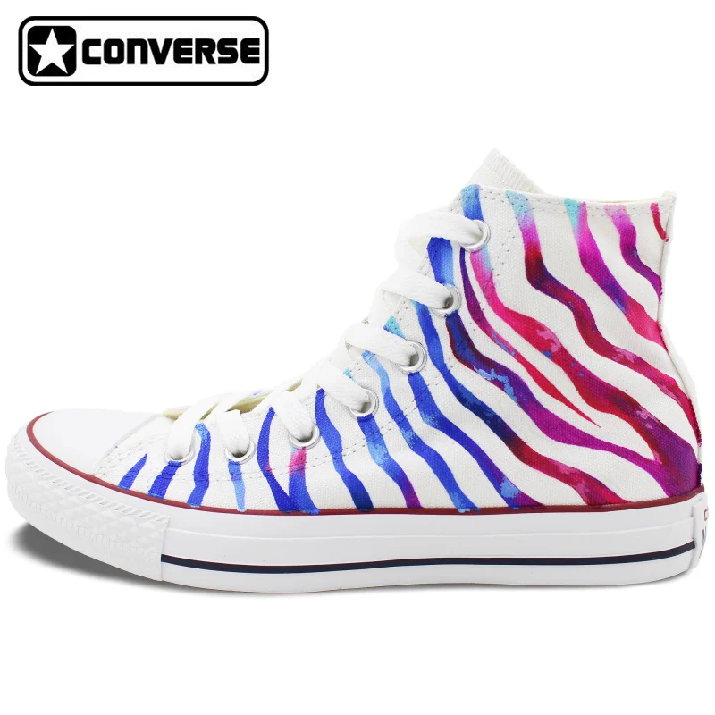 Prix pour Couleur Rayures de Zèbre Conception Originale Converse Chuck Taylor Personnalisé Peint À La Main Chaussures Homme Femme High Top Sneakers Femmes Hommes Prix pour Couleur Rayures de Zèbre Conception Originale Converse Chuck Taylor Personnalisé Peint À La Main Chaussures Homme Femme High Top Sneakers Femmes Hommes