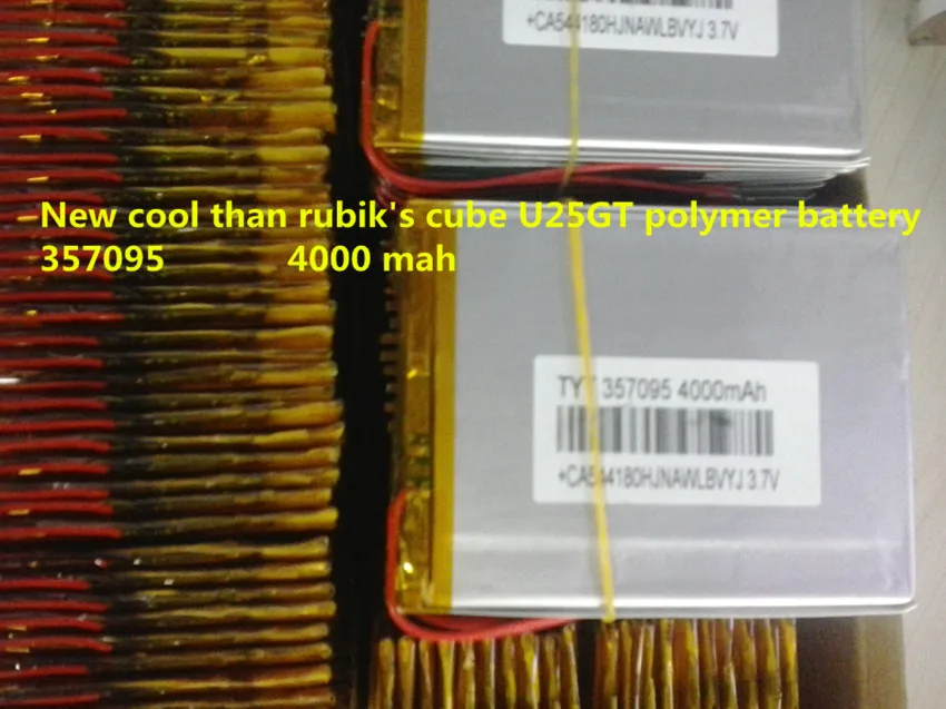 3,7 V 4000 mah(полимер литий-ионный аккумулятор) литий-ионный аккумулятор для планшетных ПК 7 дюймов MP3 MP4 [357095]