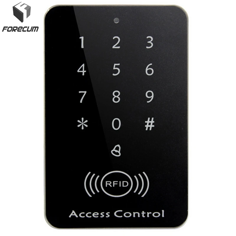 

Rfid lock system 125KHz door RFID card password access controller with keyboard machine keyboard ID card reader with 10 keychain