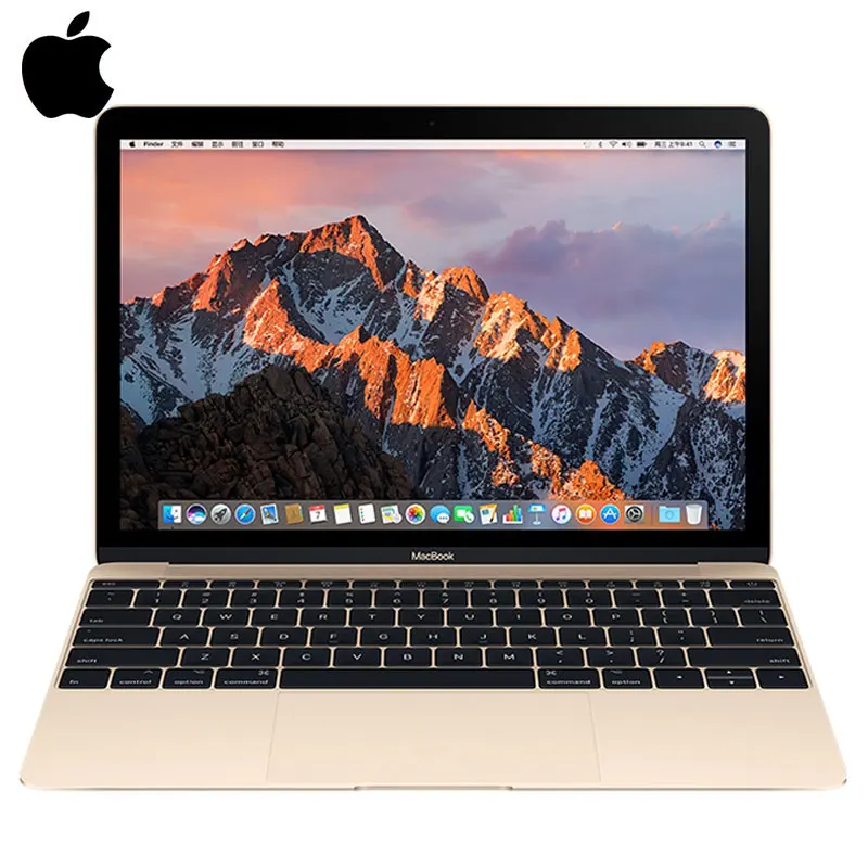 Apple Macbook ноутбука 12 дюймов 256 г SSD 8 1 2 ГГц 1866 мГц LPDDR3 MacOS Тетрадь Поддержка Windows Intel M3