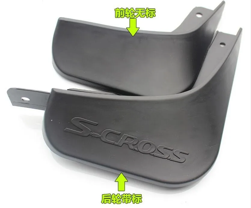 Kopen Voor Suzuki SX4 S CROSS 2014 2015 2016 2017 2018 Slikranden Flaps Spatranden Spatborden Auto Styling