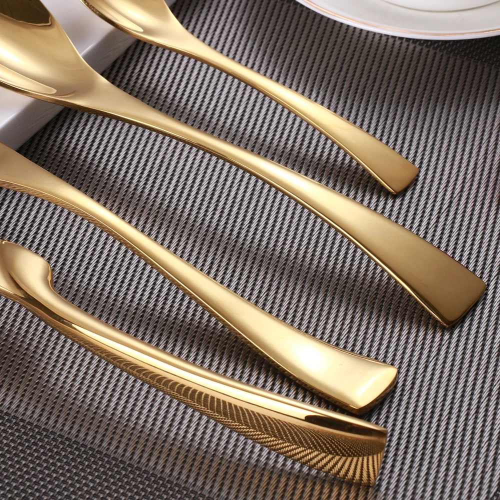 Набор столовых приборов из нержавеющей стали 4 шт./компл.|steak knives forks|knife forkdinnerware set |