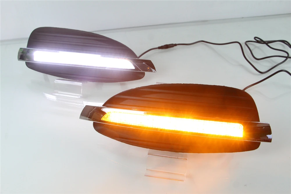 CSCSNL 2 шт. Светодиодный дневной светильник автомобильные аксессуары 12V DRL