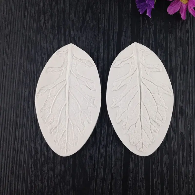 Нарцисс цветок слюды камфора коричной форма для листьев инструмент выпечки