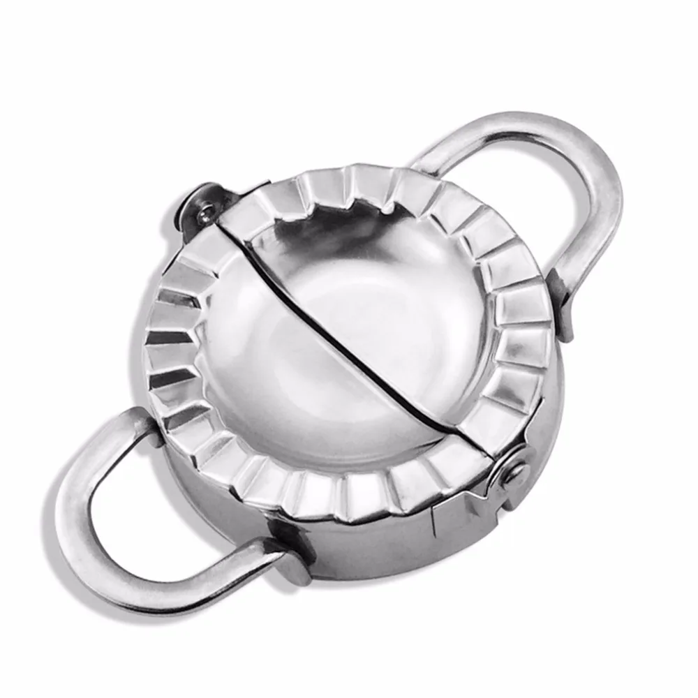 

Stainless Steel Dumpling Pastry Tools Kitchen Pastry Tools Maker Dough Cutter Cooking Dumpling Mould For Sales