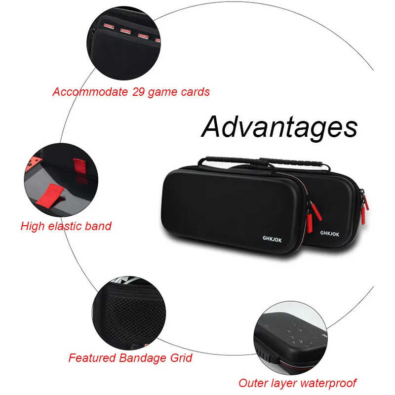 Hard Cover Carrying Travel Bag for Nintend Switch Shell Portable Nintendos Switch Storage Case EVA Protector Console Accessories Hard Cover Carrying Travel Bag for Nintend Switch Shell Portable Nintendos Switch Storage Case EVA Protector Console Accessories