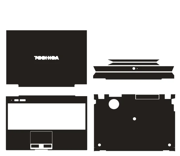 Специальные кожаные виниловые наклейки из углеродного волокна для Toshiba Portege Z830 Z930
