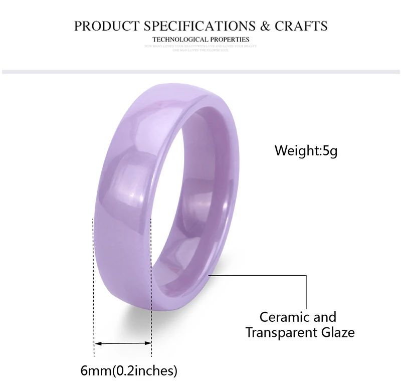 2 мм, 3 мм, 6 мм, керамические кольца, светильник, розовый, черный, зеленый, серый, синий, фиолетовый цвет, кольца, высокое качество, керамические ювелирные изделия, гладкое женское кольцо