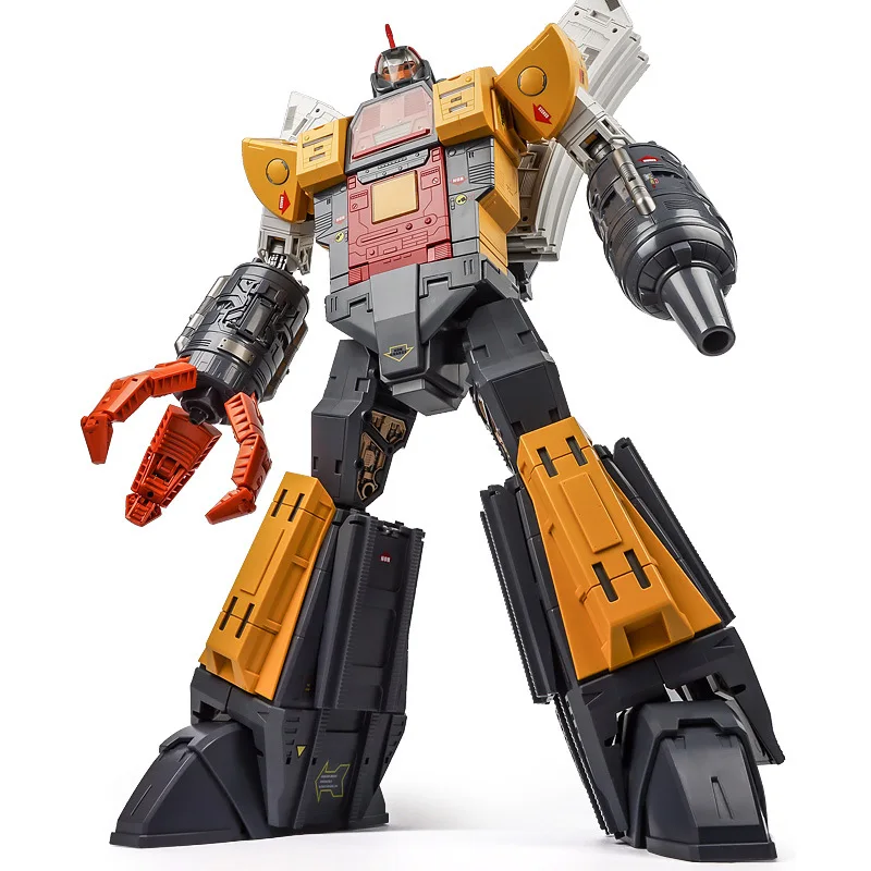 

Oversize 60CM Metal Rocket Base Action Figure Deformation WJ LED Light Music Transformation Toys 8095 Model G1MP Birthday Gifts