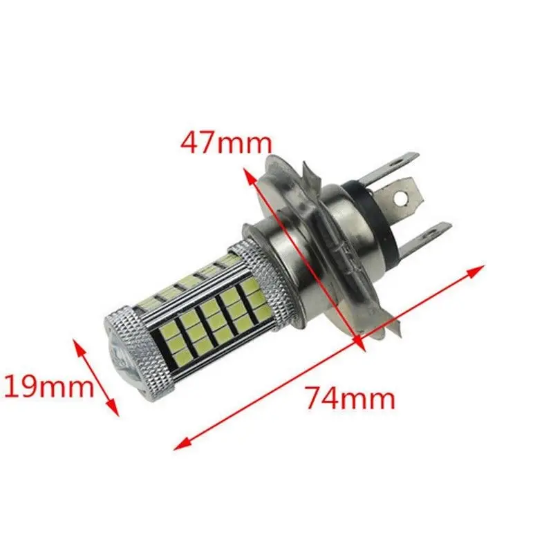 Противотуманные фары для автомобиля авто H4 HB2 2835 66 SMD дальний и ближний свет