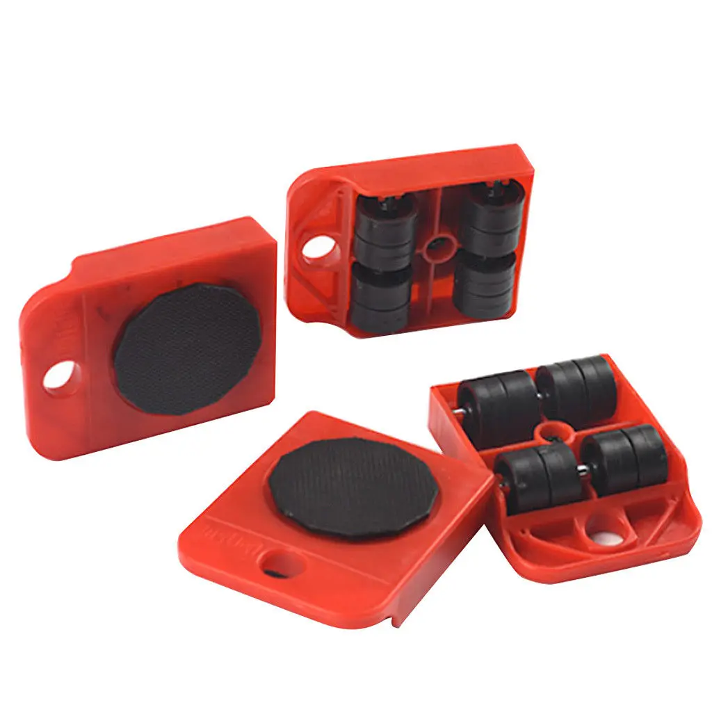 

1 Kit Moves Furniture Transport Shifter Moving Wheel Slider Remover Heavy Roller
