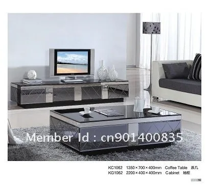 TV stand with coffee table modern style living room furniture-in ... TV stand with coffee table modern style living room furniture-in ...
