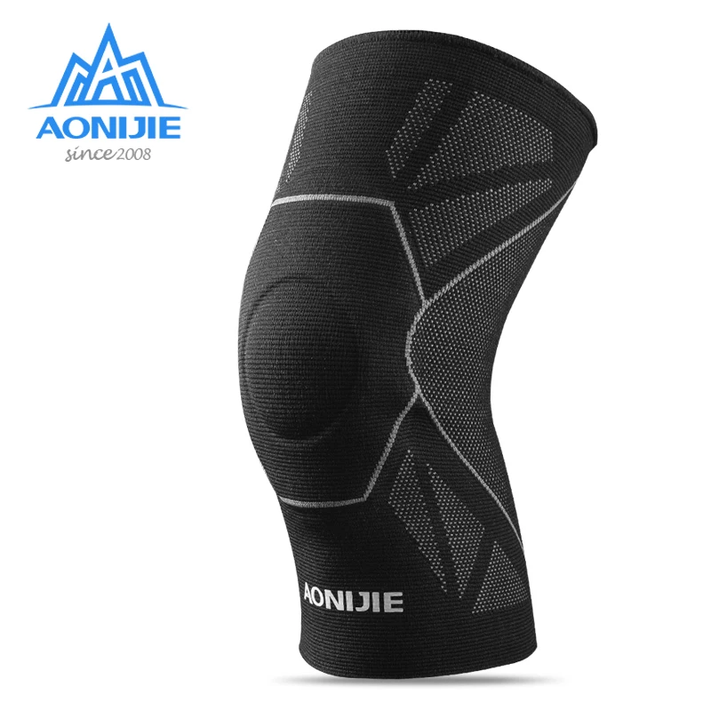 AONIJIE E4108 цельный защитный наколенник поддержка компрессионный рукав для коленного сустава накладка обертывание волейбольный наколенник для артрита бег