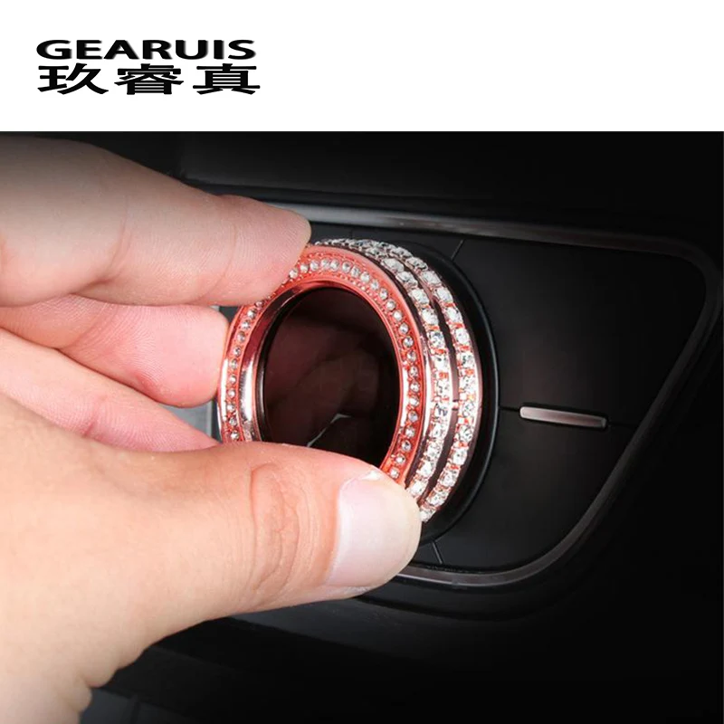 

Автостайлинг консоль кнопки регулятора громкости декоративные рамные Чехлы наклейки отделка для Audi A4 B9 2017-2019 интерьерные автомобильные аксессуары