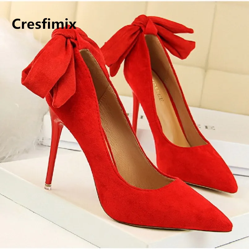 Cresfimix mujer tacones altos женские пикантные вечерние туфли на высоком каблуке для ночного клуба Женские повседневные туфли-лодочки на высоком