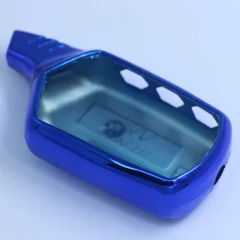 

NEW TPU Key Cover B9/B6 LCD Silicone Case Blue color for Starline B9/B91/B6/B61/A91/A61/V7 LCD Keychain Car Remote 2 Way Alarm