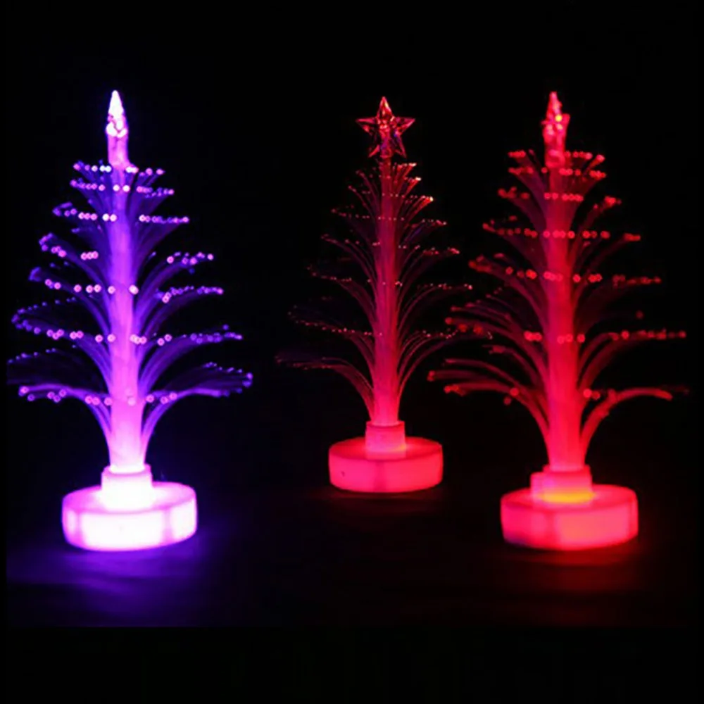 novelty colorful led night light glowing fiber optic christmas tree night lamp for children romantic christma home decorative - Led Fiber Optic Christmas Tree novelty colorful led night light glowing fiber optic christmas tree night lamp for children romantic christma home decorative - Led Fiber Optic Christmas Tree