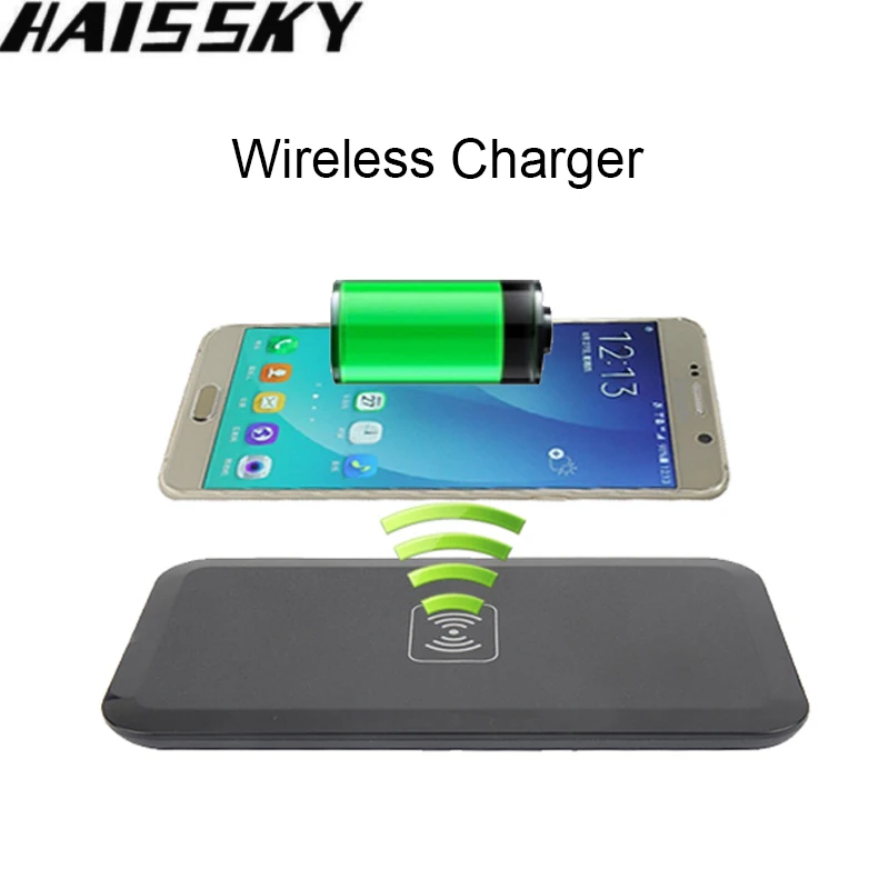 Portable Qi Wireless Charger For Samsung Galaxy S8 Plus S7