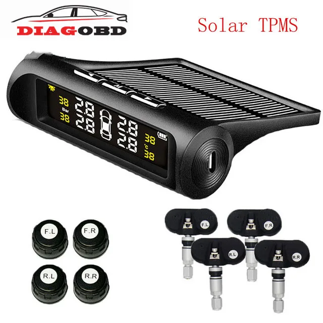 Solar TPMS Car security diagnostics Tire Pressure Monitoring System TPMS Solar Energy Solar TPMS Car security diagnostics Tire Pressure Monitoring System TPMS Solar Energy