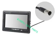 Горячие продажи 7 дюймов TFTLCD экрана рабочего стола системы Вид Сзади Автомобиля зеркало Монитор дисплей обратный HD цифровой экран 12 В