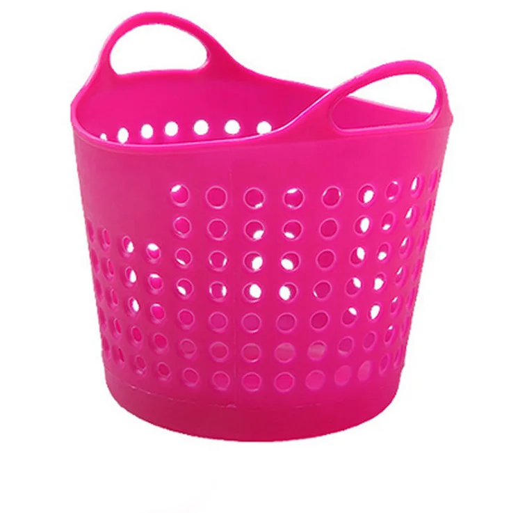 CUSHAWFAMILY 1 шт. цвет конфеты мини настольный получатель корзина для хранения косметики канцелярские принадлежности отделение для мусора корзина Органайзер - Цвет: Pink