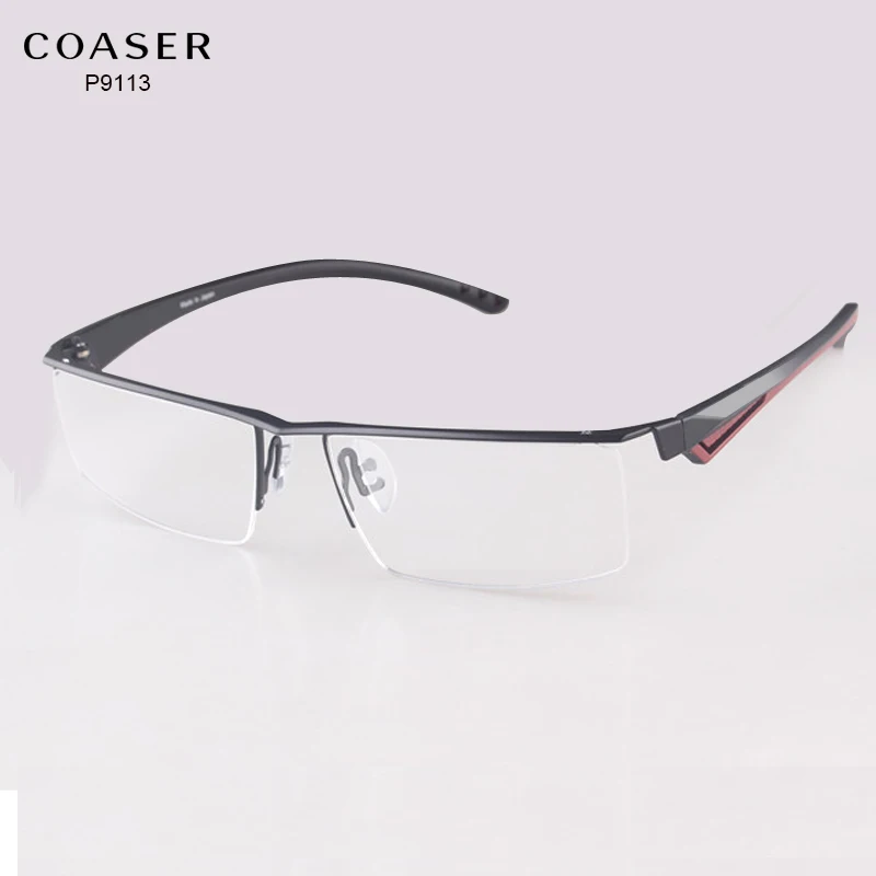 Wide Big Glasses Frame Men Eyeglasses Fit Computer Reading ...