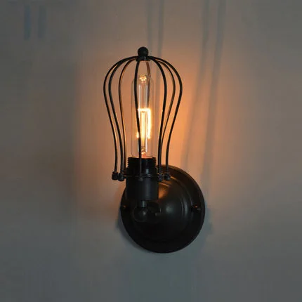 

Northern rural style Decorative wall light vintage wall lamp Edison wall light contains Edison bulbs free shipping