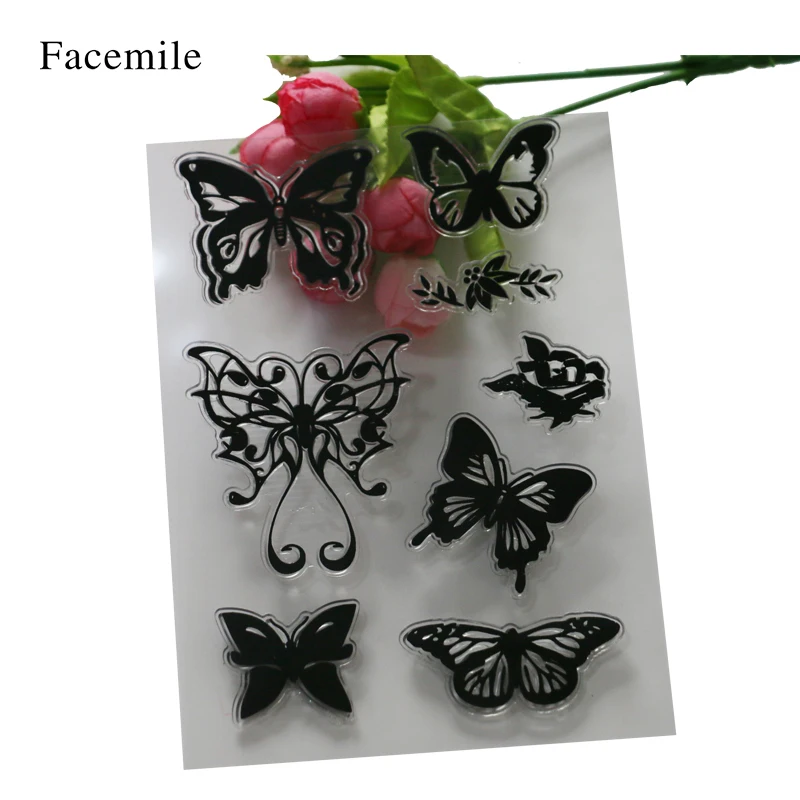 

1pc Plastic Embossing Folder For Scrapbook Butterfly DIY Album Card Tool Template Flower Pattern Home Wall Decoration Gift