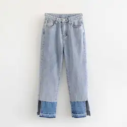 ASDS/Новое поступление Для женщин Ручная стирка Отбеленные джинсовые женские узкие джинсы повседневные джинсы матч Цвета Зауженные джинсы
