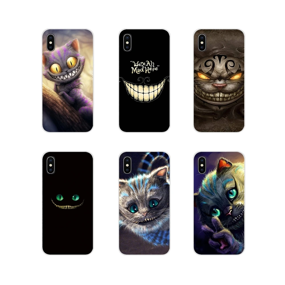 

Mobile Phone Covers alice in wonderland we are all mad here For Xiaomi Redmi 4A S2 Note 3 3S 4 4X 5 Plus 6 7 6A Pro Pocophone F1