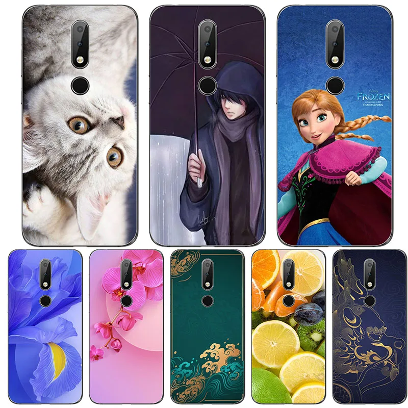 Cute Fashion Flower Case For Nokia 3.2 Nokia3.2 TA-1156 TA-1159 TA-1164 TA-1154 TA-1161 Cases Pattern Printed Phone Cover Fundas | Мобильные