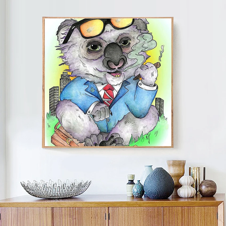 

Diamond Embroidery Cartoon Dog DIY Diamond Animal Series Rhinestone Cross stitch Mosaic Child Handmade Decoration Gift